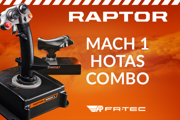 Raptor Mach 1 HOTAS Combo – Excalibur